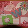 Card made form my sister in law out side