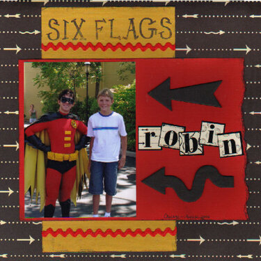 Six Flags- Robin &amp;amp; Jared