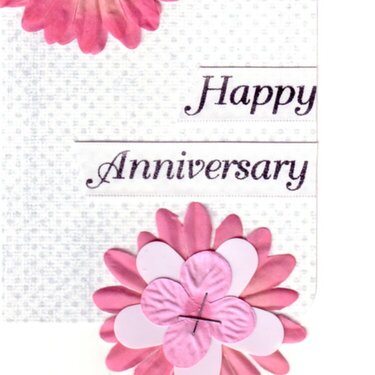 Happy Anniversary -  card