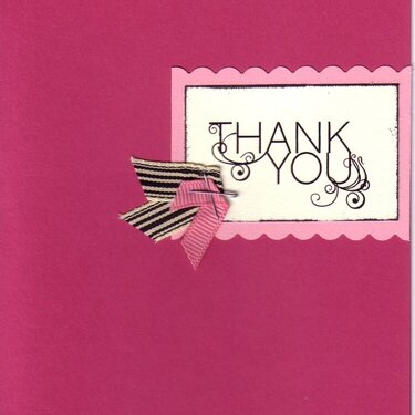 Thank You - card