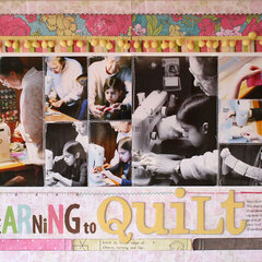 *Fancy Pants* Learning to Quilt