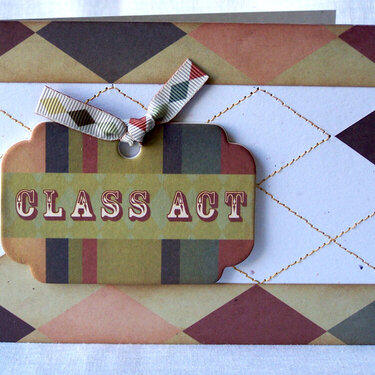 Class Act - Card - **We R Memory Keepers**