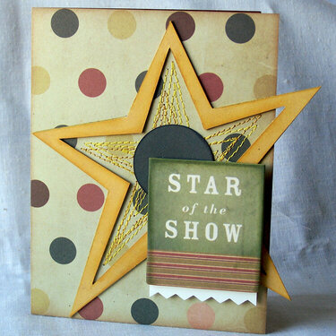 Star of the Show - Card - **We R Memory Keepers**