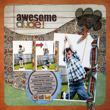 &quot;Awesome Dude!&quot; NEW Fancy Pants