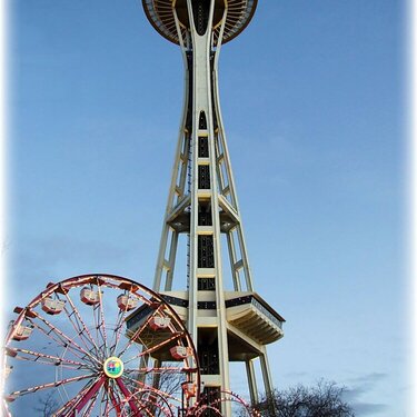 JFF ~ Space Needle and Amusment Rides