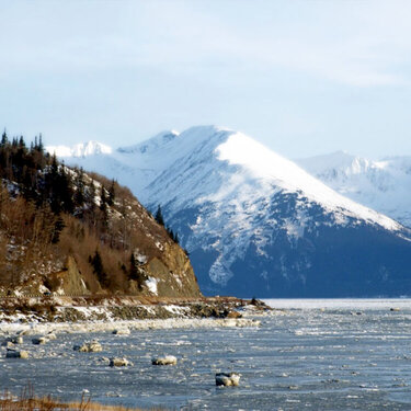 Mar 07 - Cook Inlet, Looking Southwest