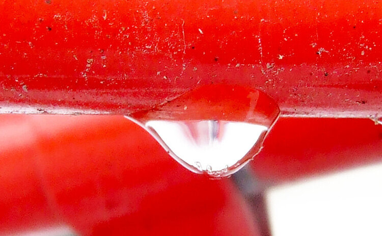 Jan 21 - Droplet on the Work Truck