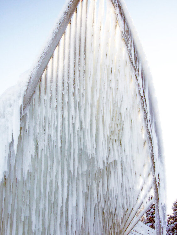Jan 04 - Fountain of Ice, Loussac Public Library