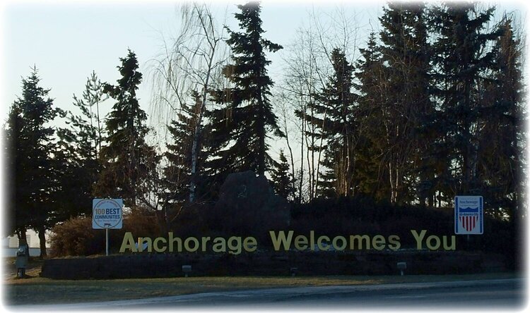 Dec 3 ~ Welcome to Anchorage!