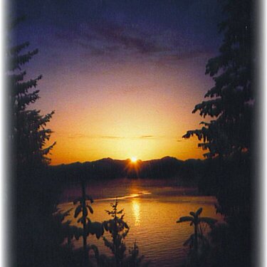 Alaskan Sunsets ~ Auke Bay Sunset