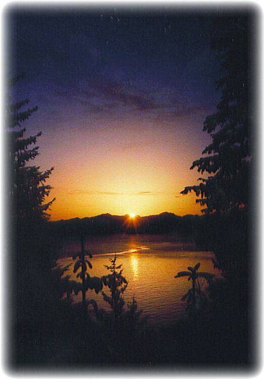 Alaskan Sunsets ~ Auke Bay Sunset