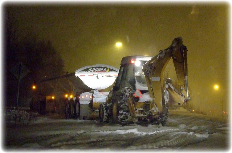 Nov 13 ~ Plowing Frontage Road (another one for Krista&#039;s boys!)