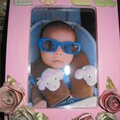 Photo frame for my Daughter's 1st Mother's Day- her daughter's (my granddaughter) name is Lola Rose