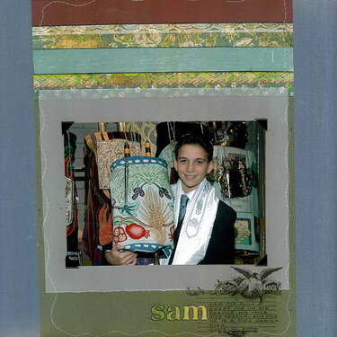 Sam with Torah *quickie*