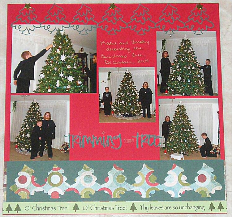 Decorating the Tree December 2004