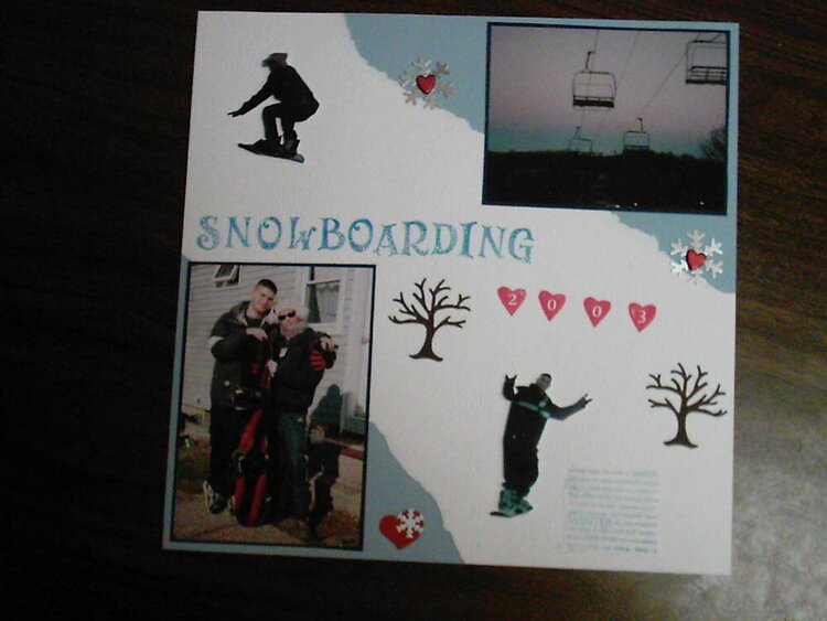 snowboarding