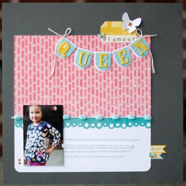 glamour queen {April WIP kit}