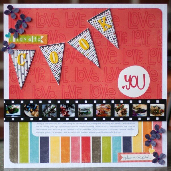 love to cook {April WIP kit}