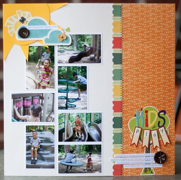 kids at play {April WIP kit}