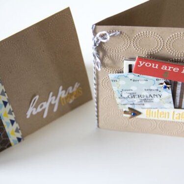 travel cards {Lily Bee Design}