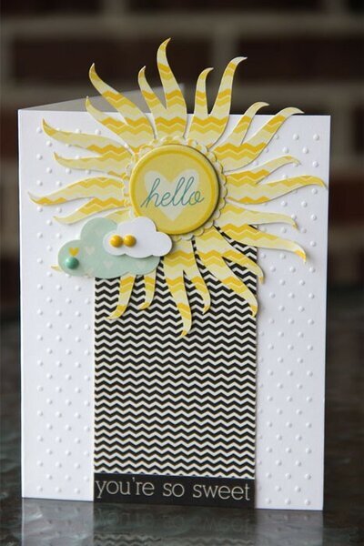 sunhine cards {Lily Bee Design}