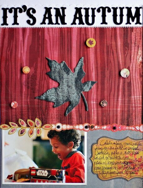 Themed Projects : autumn birthday