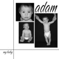 My baby Adam