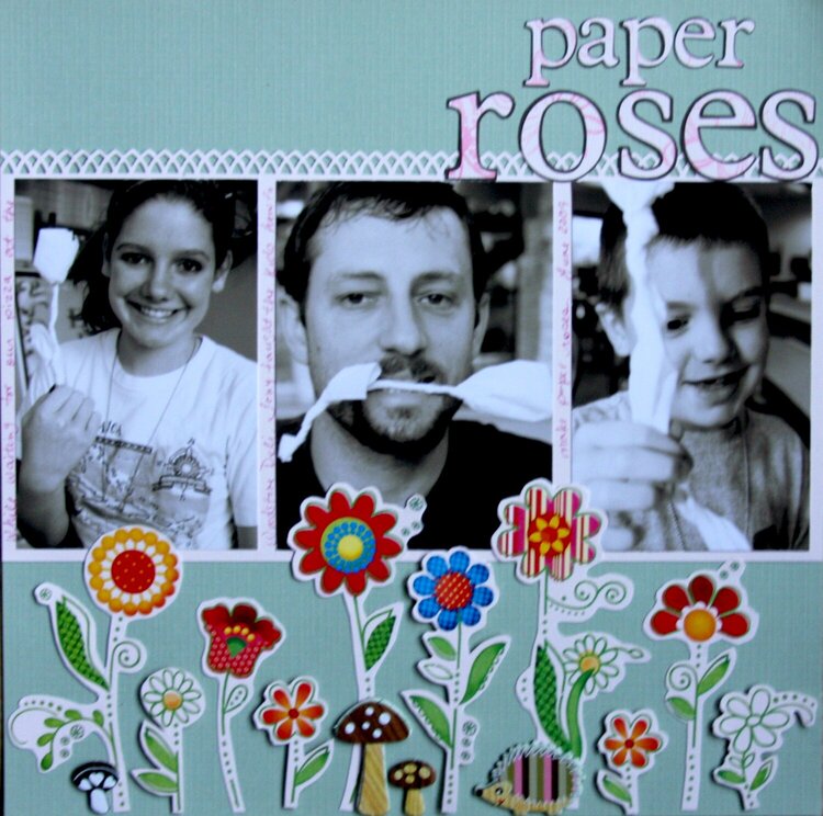 paper roses