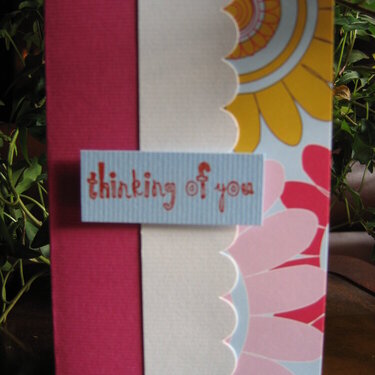 thinking of you card