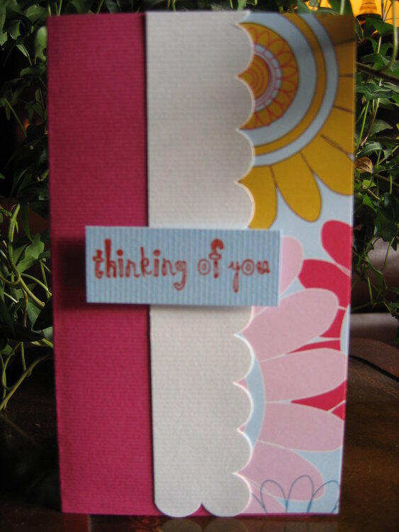 thinking of you card