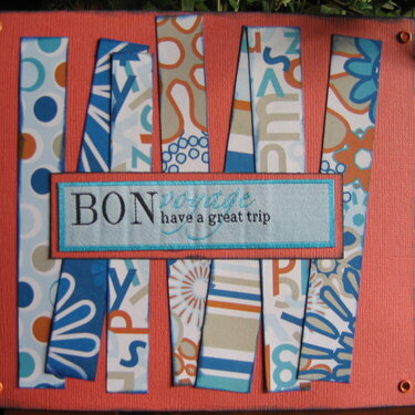 Bon Voyage card