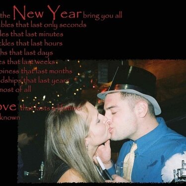New Year&#039;s Love