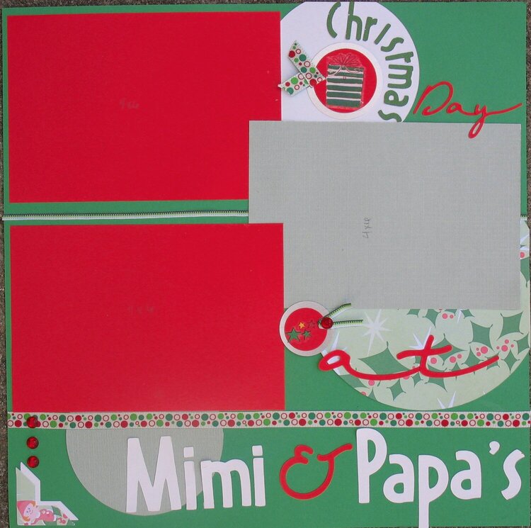 Christmas Day at Mimi &amp; Papa&#039;s - Pg 1 Close up