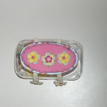 Altered Item - Pacifier Container - Now Prima Holder