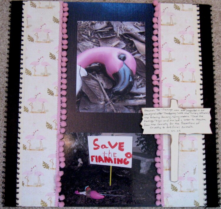Save the Flamingo