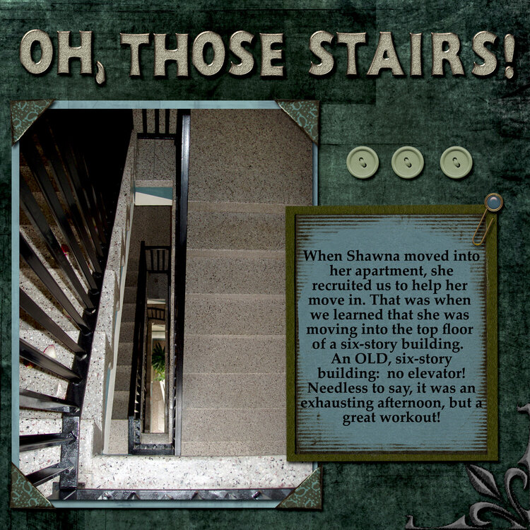 Oh Those Stairs!