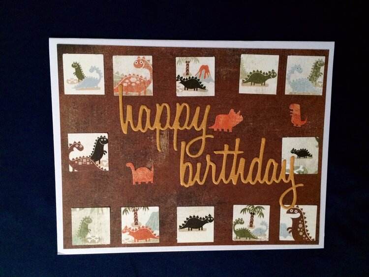 A Dino Birthday