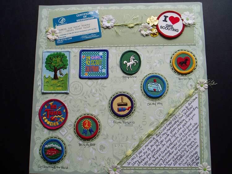 Girl Scout Patches