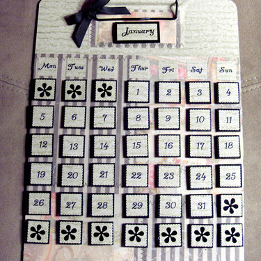 magnetic clipboard calendar