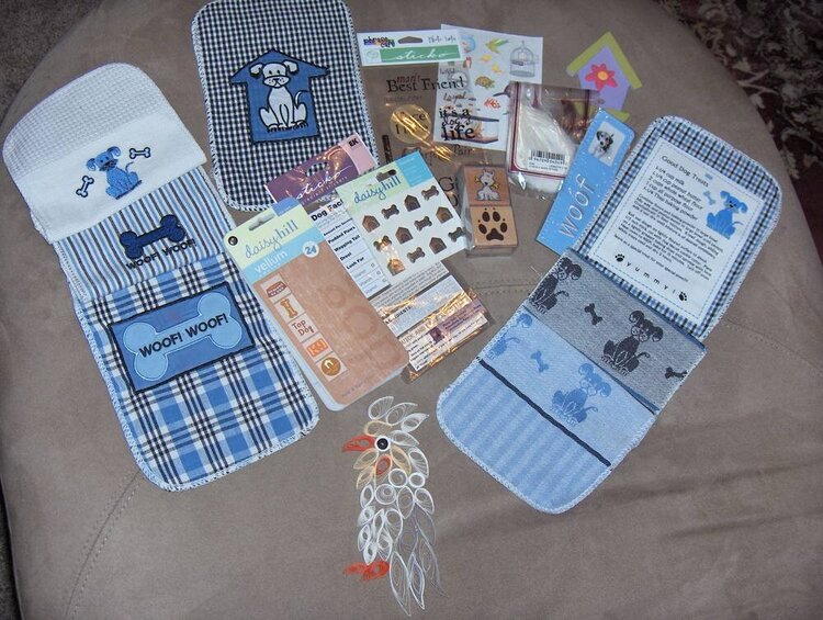 Goodies for my altered item swap, pet theme