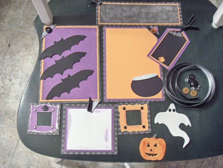 Halloween Page Kit