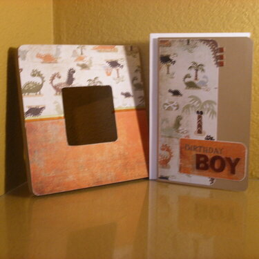 Card and Wooden Frame Set