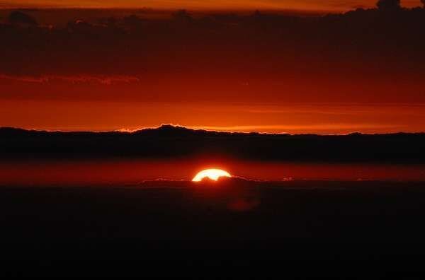 Sunset over Mt Dandenong