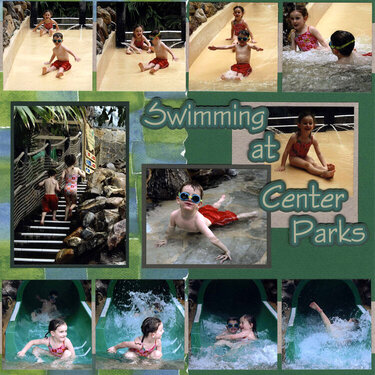 2005 - Swimming at Center Parks 1