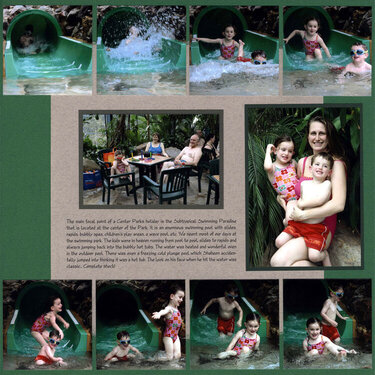 2005 - Swimming at Center Parks 2