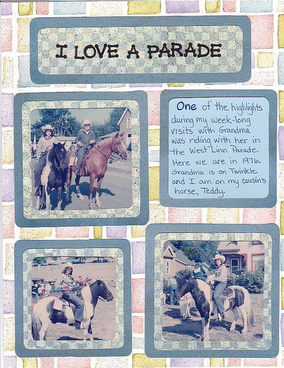 I Love a Parade