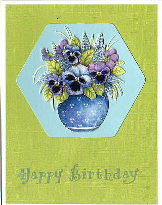 3-D Decoupage Birthday Card