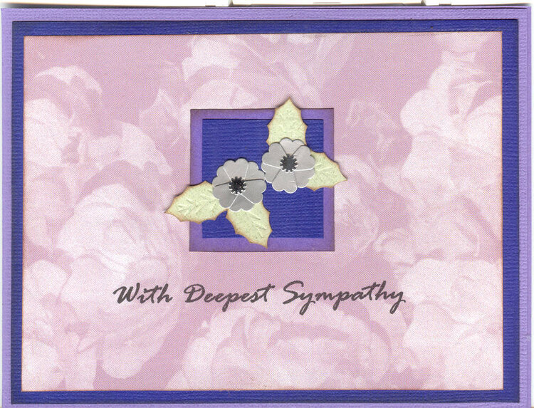 Another sympathy card