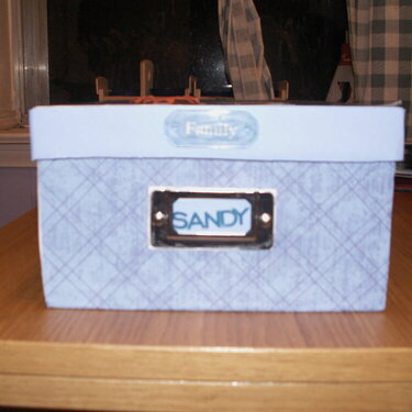 Sandy&#039;s Box - Front View