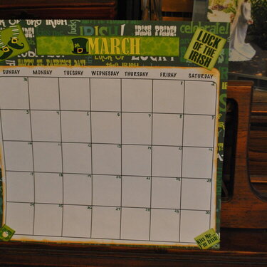 March 2013 Calendar